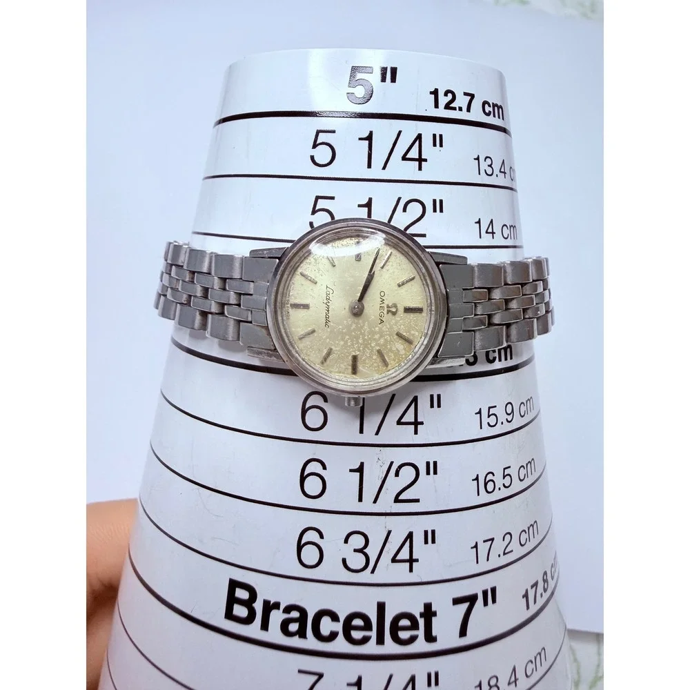 Vintage Omega Ladymatic Ladies Watch Stainless Steel Automatic